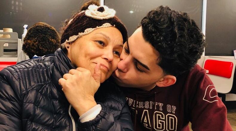 Cristian Padilla Romero, a Cross Keys High School graduate who is now studying for a doctoral degree in history at Yale University, is fighting to prevent the deportation of his mother, Tania Romero. She is recovering from Stage 4 throat cancer. (Photo courtesy Cristian Padilla Romero)