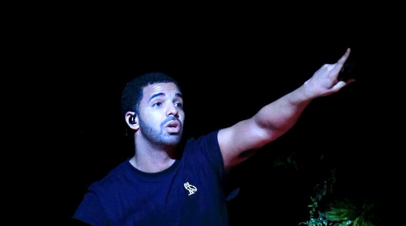 Drake will bring his smooth rap sounds to Music Midtown. CONTRIBUTED BY GETTY IMAGES
