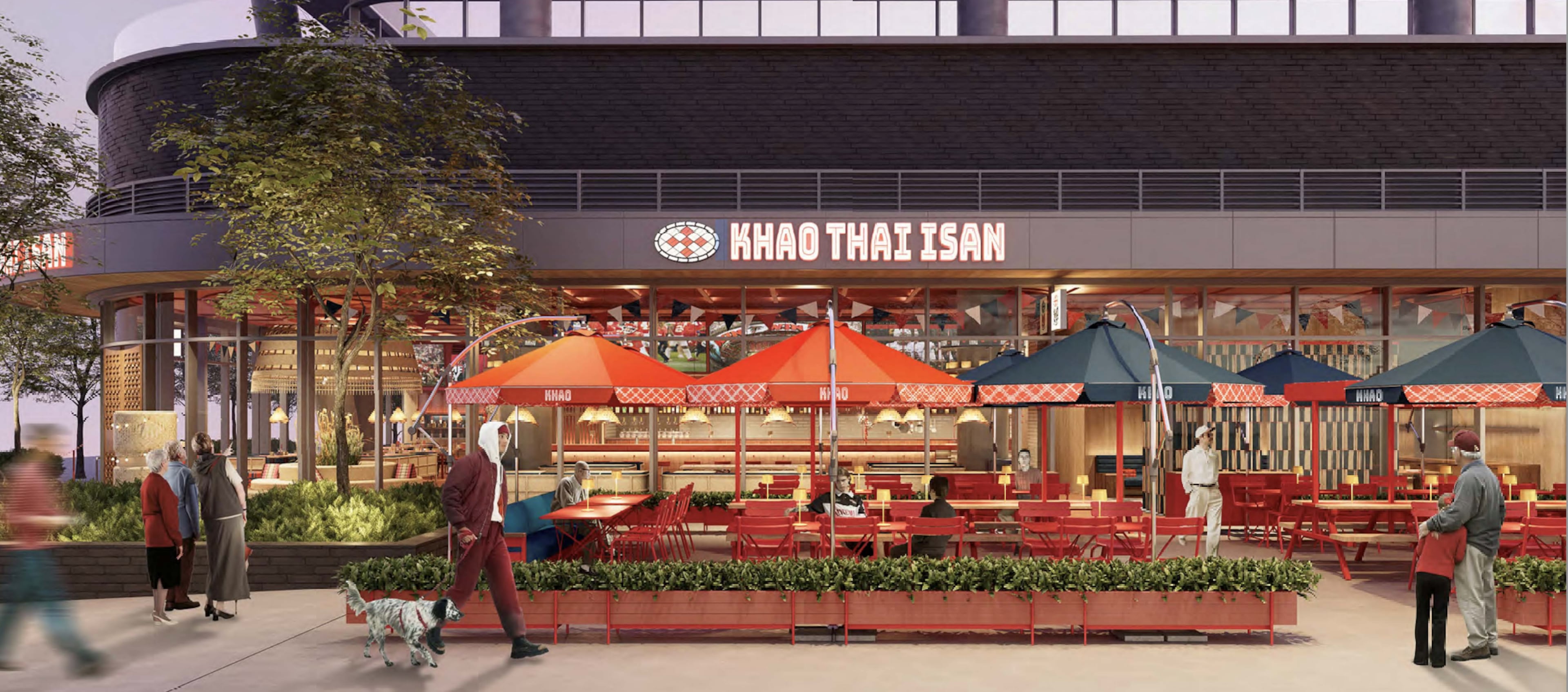 Khao Thai Isan will open at the Mitchell in downtown Atlanta's Centennial Yards development in 2026. (Courtesy of Khao Thai Isan)