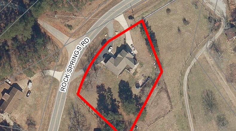 Gwinnett recently approved a special use permit that will allow for a family personal care home at 1385 Rock Springs Road in Buford. (Courtesy Gwinnett County)