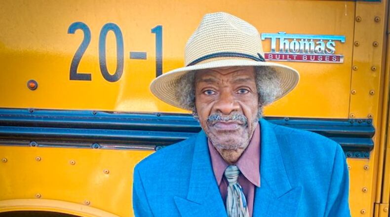 The Putnam Charter County School System named Willie Reid, 82, the Oconee RESA Bus Driver of the Year for his 56 years of committed transportation service. (Photo Courtesy of Putnam Charter County School System)