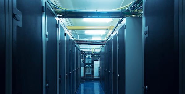 Buildings like 56 Marietta, which are called "carrier hotels," were established in downtown Atlanta to manage fiber connectivity, effectively becoming the progenitors to today’s data centers. (Courtesy by Digital Realty)