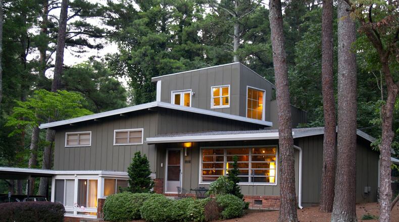 A revamped ranch that honors the original home's architecture in the Northcrest subdivision.