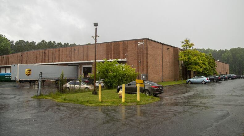 The exterior of Luvu Brands, Inc., located at 2745 Bankers Industrial Drive, in Atlanta, Wednesday, April 29, 2020. (ALYSSA POINTER / ALYSSA.POINTER@AJC.COM)