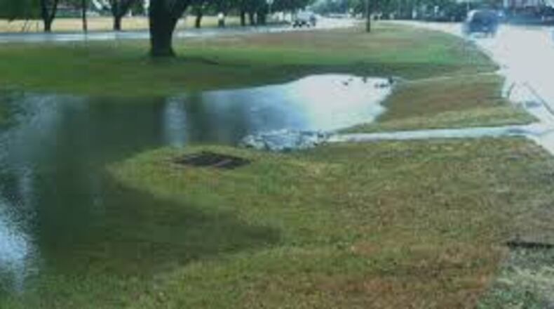 The drain construction will help prevent storm water flooding.