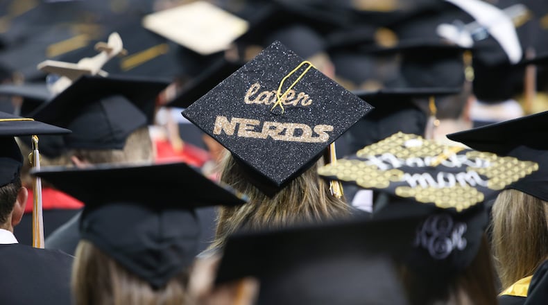 Georgia Tech will graduate more than 2,400 students in May. The commencement speakers include the president of Panama and a U.S. congressman. BRANDEN CAMP/SPECIAL