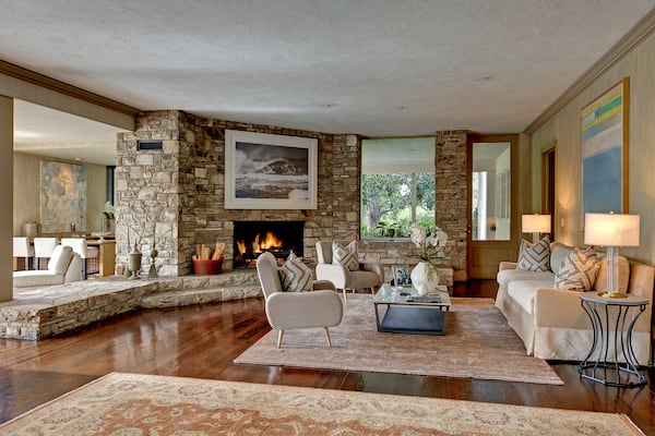 The Bob and Dolores Hope estate in Toluca Lake sits on a little over five acres of grounds with multiple structures, a swimming pool and a one-hole golf course. (Erik Grammer)