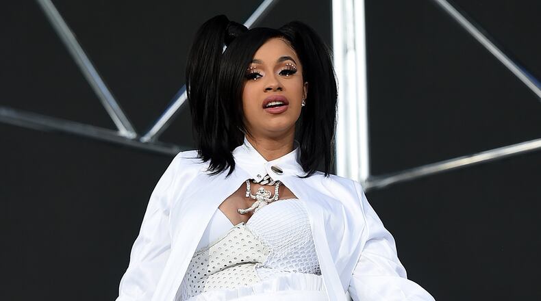 Cardi B's debut studio album is No. 1 on the Billboard 200 albums chart. (Photo by Kevin Winter/Getty Images for Coachella)