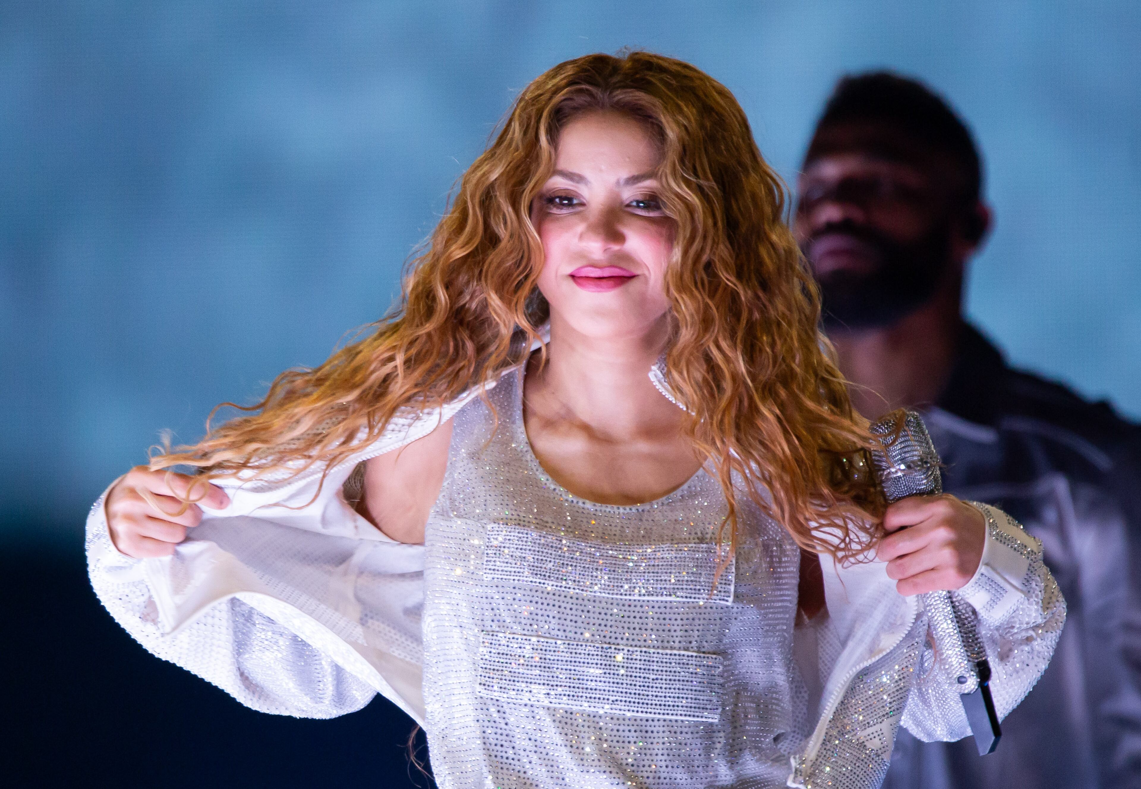 Shakira showcased songs from her latest album, “Las Mujeres Ya No Lloran,” alongside iconic hits from her extensive catalog during Monday night's show at State Farm Arena in Atlanta. (Ryan Fleisher for the AJC)