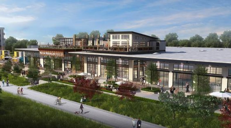 Rendering of the Common Ground development.