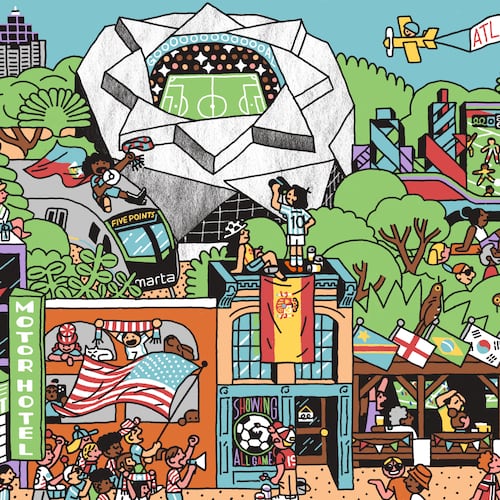 (Illustration: Justin Tran for the AJC)