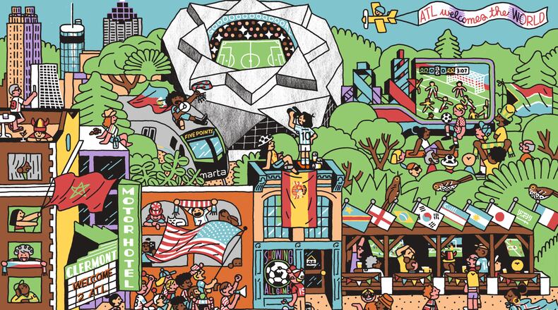 (Illustration: Justin Tran for the AJC)