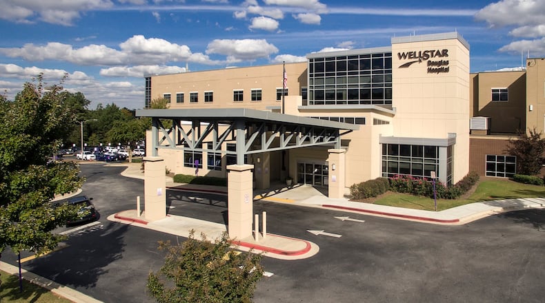 Wellstar Douglas Hospital in Douglasville ranked sixth in the nation among more than 3,000 U.S. hospitals measured by the Lown Institute for outcomes not only including medical and clinical ones but also equity, such as the ratio of pay for the lowest-ranking employees to the highest. The rankings were released July 2020. (PHOTO Courtesy of Wellstar Health System)