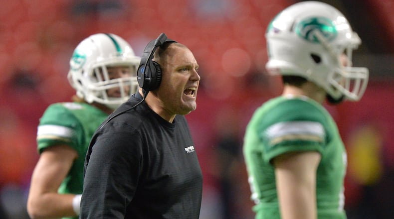 Jess Simpson coached Buford in 10 of their 11 state titles.