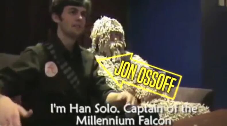 An attack ad targeting Democrat Jon Ossoff.