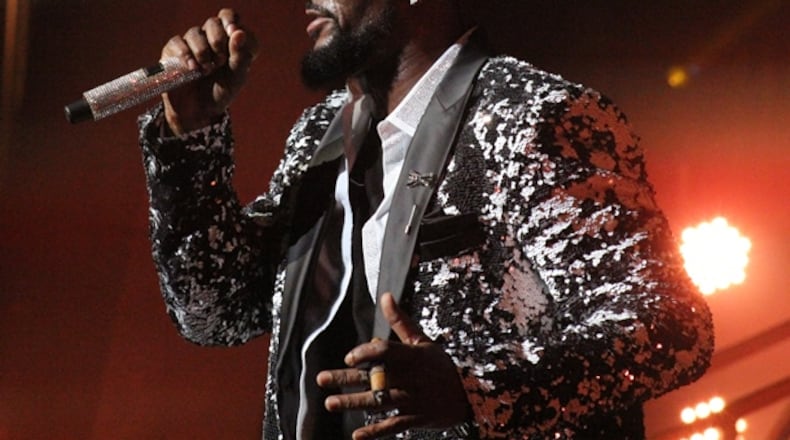 R. Kelly played the Fox in December and his Wolf Creek Amphitheater show will go on later this month. Photo: Melissa Ruggieri/AJC