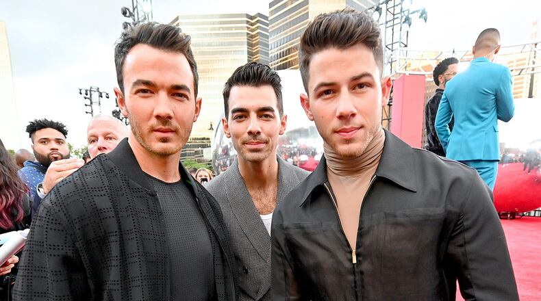 After an outpouring of love on social media, the Jonas Brothers made a surprise visit to Jordan at the hospital. (Photo by Dia Dipasupil/Getty Images for MTV)