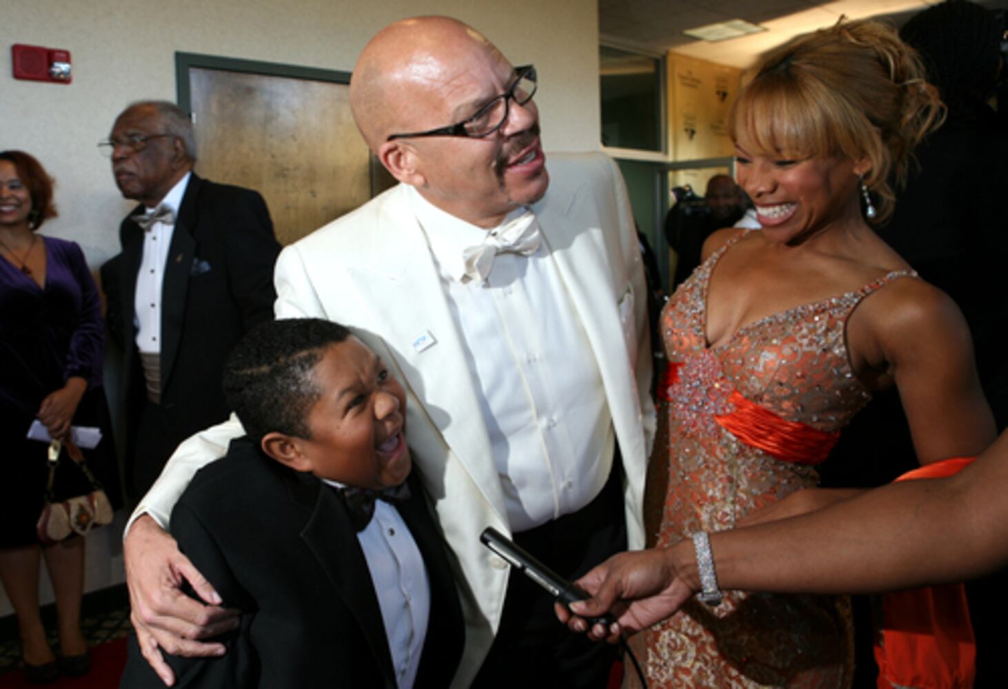 Star-studded red carpet at Trumpet Awards