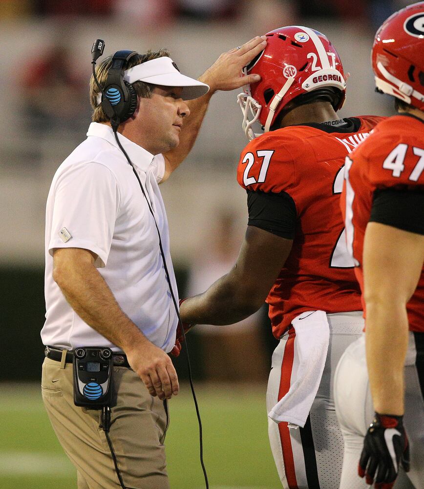 Photos: Georgia meets Mississippi State in battle of Bulldogs