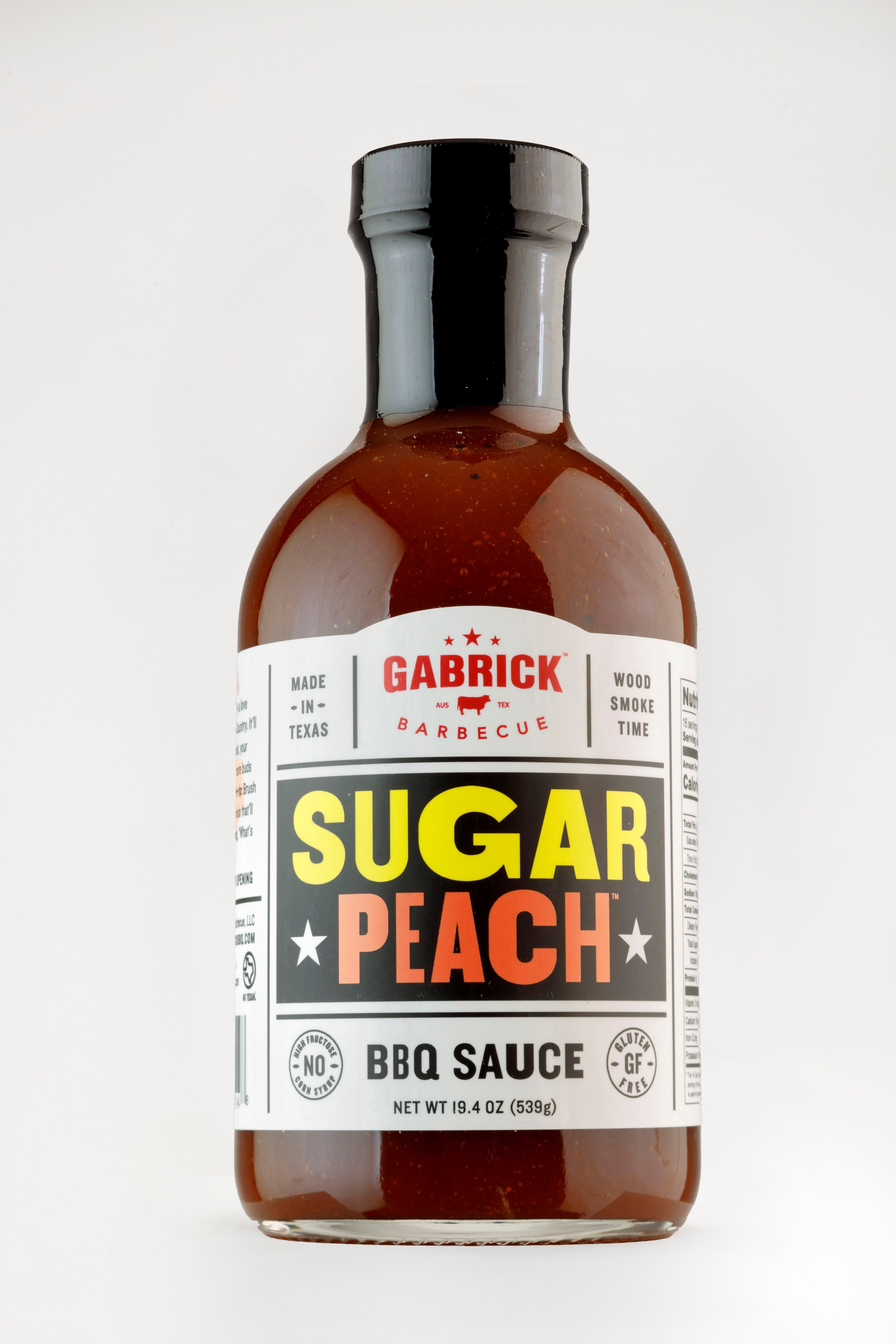 Gabrick Barbecue in Austin, Texas, combines peach nectar and brown sugar for its sugar peach barbecue sauce. (Courtesy of Gavin Peters/Gabrick Barbecue)
