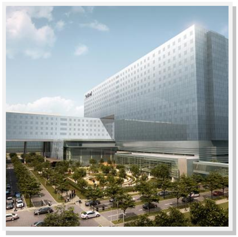 Parkland Hospital, Dallas Texas: $850 million