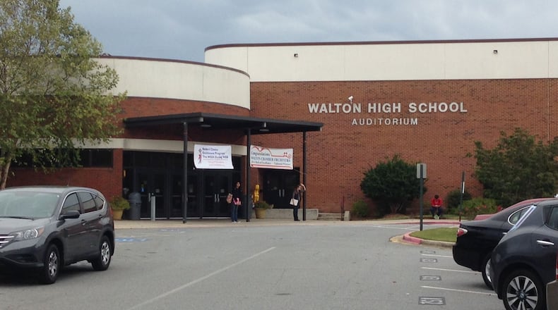 Walton High School is one of 28 schools in Cobb County built using ESPLOST funds. AJC FILE PHOTO