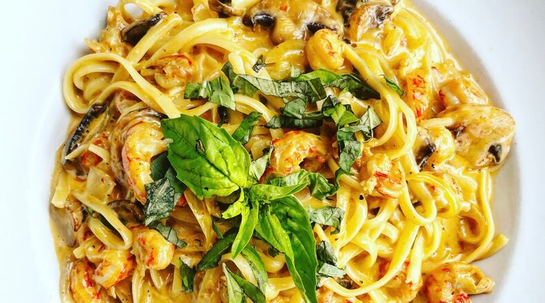 Agave’s Diablo Crawfish Pasta 
Courtesy of Tim Pinkham