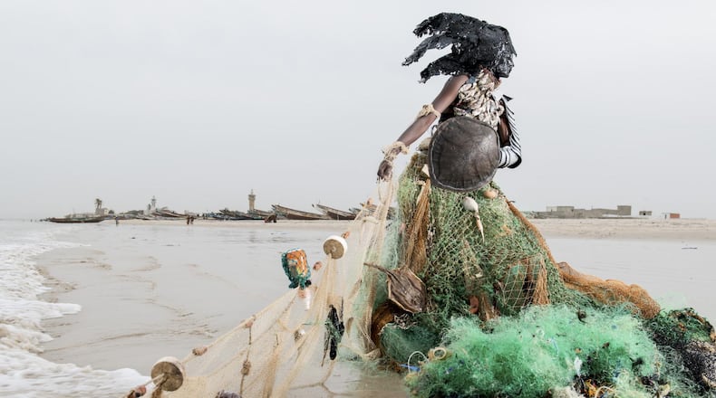 Belgian and Beninese artist Fabrice Monteiro's "Prophecy #8" from the Michael C. Carlos exhibition "And I Must Scream."
Courtesy of MAGNIN-A Gallery, Paris. Copyright Fabrice Monteiro