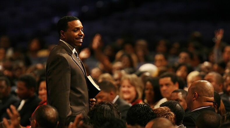Creflo Dollar will speak during Good Friday services at New Birth Missionary Baptist Church in Stonecrest.