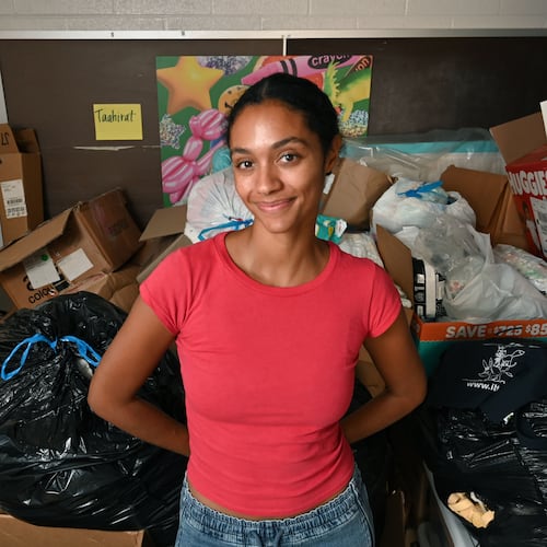 Jaycina Almond, founder of the Tender Foundation in East Point. In her first year of motherhood, she saw women the same age but facing very different realities. (Hyosub Shin/AJC)