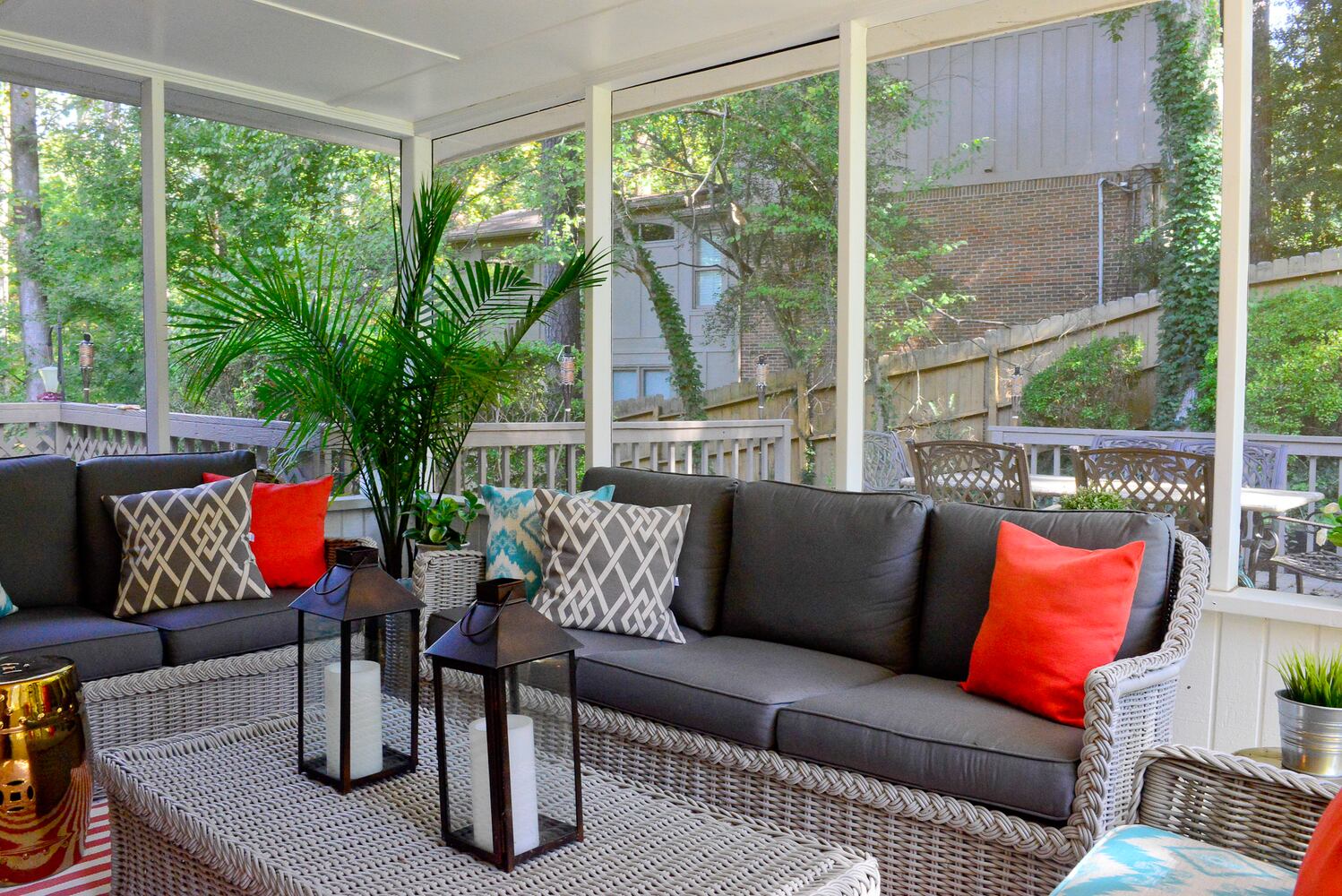 Screened porch