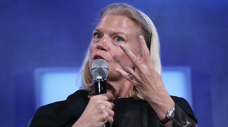 Ginny Rometty, 55, has been IBM's CEO since 2012.