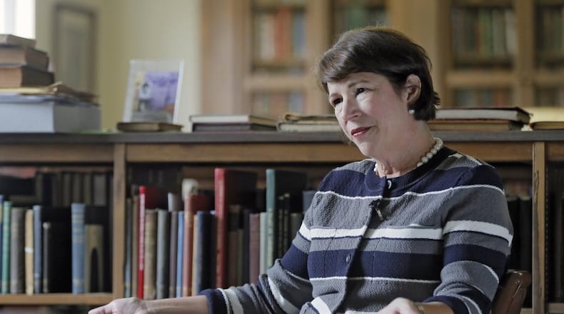 “We are working to learn about and understand our history and to make amends,” Wesleyan President Vivia Fowler said. BOB ANDRES /BANDRES@AJC.COM