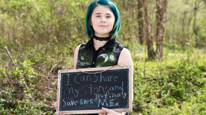 Norrie Keenan, 13, participated in a photo shoot with EDIN attempting to raise awareness for eating disorder education and treatment, especially with young children and early intervention. Courtesy: Tessa Marie Studios