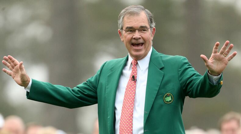 Former Georgia football standout Billy Payne is the chairman of Augusta National Golf Club, home of the Masters Tournament.