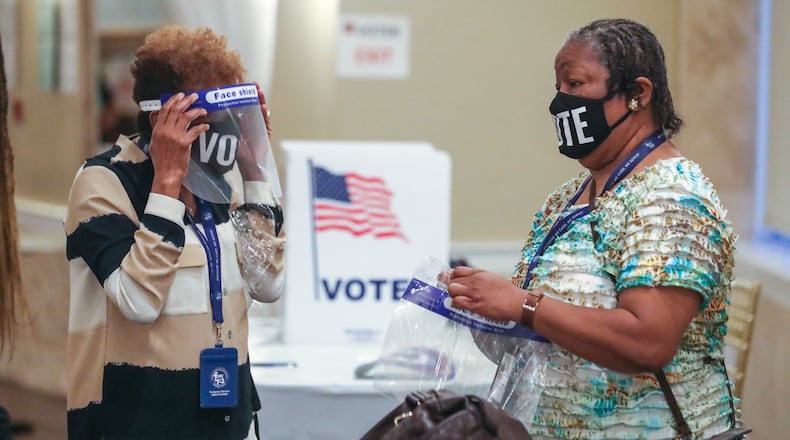 DeKalb County Elections has announced advance voting locations and hours for the 2021 General Election which is set for Nov. 2. The general election ballot includes municipal elections and E-SPLOST. AJC file photo