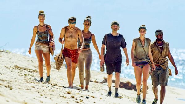 The final six on "Survivor: David vs. Goliath." CREDIT: CBS