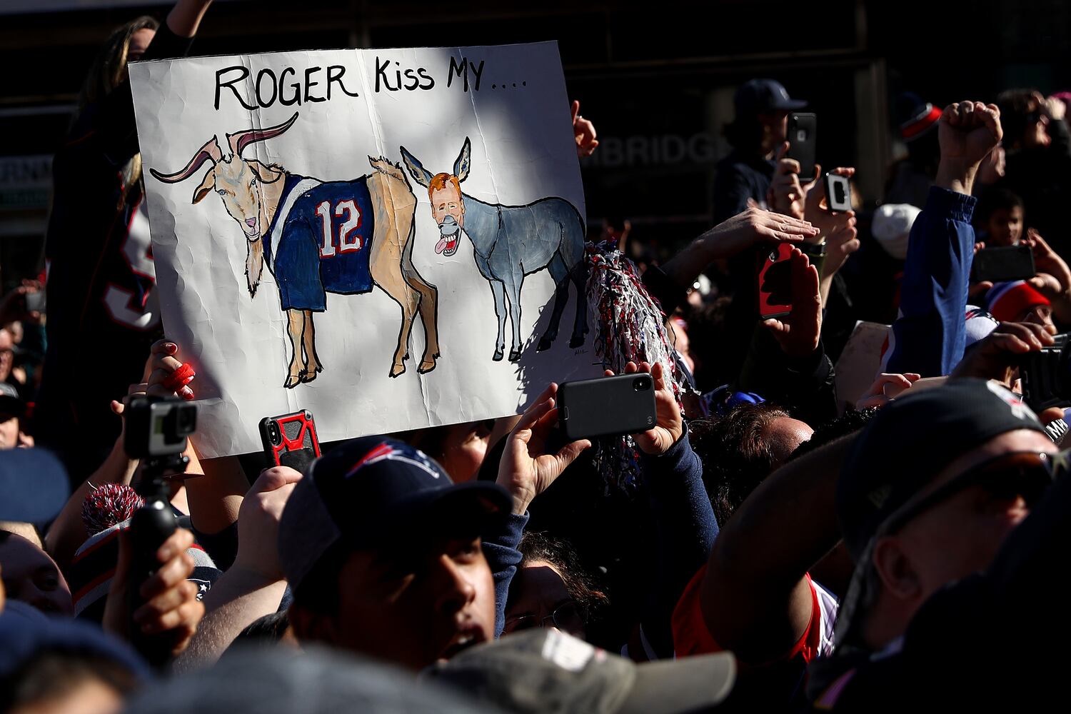 Photos: Patriots celebrate winning Super Bowl