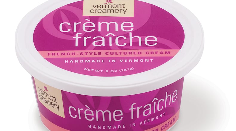 Vermont Creamery crème fraîche is a French-style cultured cream that won’t curdle when heated in recipes.