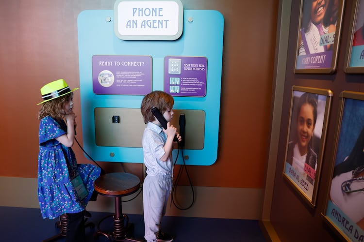 “Change Agent Adventure: Children’s Gallery,” a newly developed interactive play space created especially for children 12 and under at the National Center for Civil and Human Rights, has its grand opening Saturday, April 25. (Akili-Casundria Ramsess for the AJC)