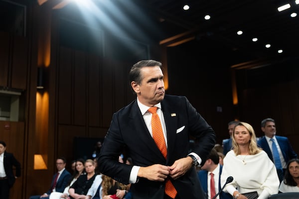 Acting Attorney General Todd Blanche appears before the Senate Judiciary Committee on Capitol Hill earlier this month. (Allison Robbert/AP)