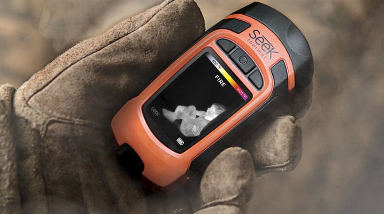 The Woodstock Fire Department has received 18 Seek Reveal Fire Pro thermal imaging cameras to assist firefighters in locating possible fire victims. SEEK THERMAL