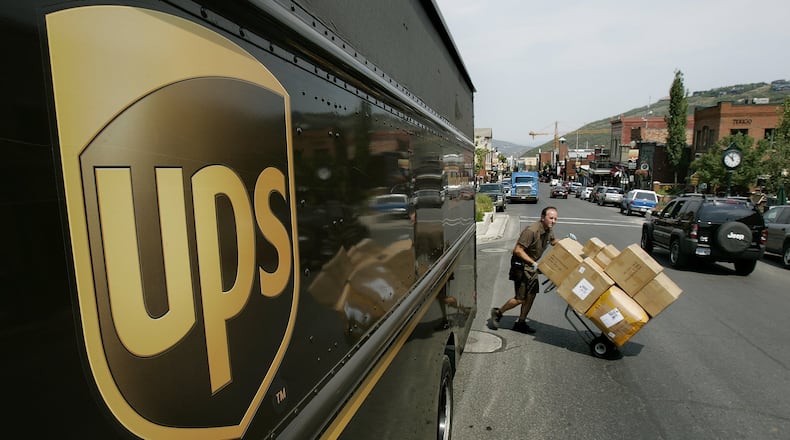 A large part of the metro Atlanta economy ride on trade, including the transport and warehousing of packages. A sustained battle over tariffs with American trading partners could threaten tens of thousands of jobs, including those at Sandy Springs-based UPS. (AP Photo/Douglas C. Pizac, File)