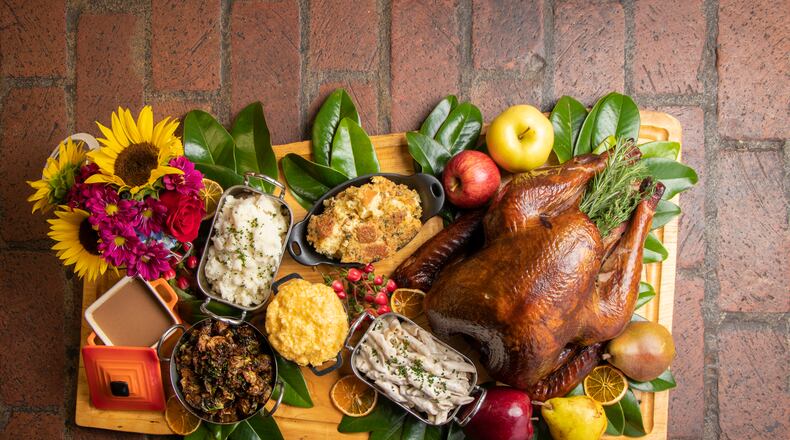 Thanksgiving dinner from Milton's.