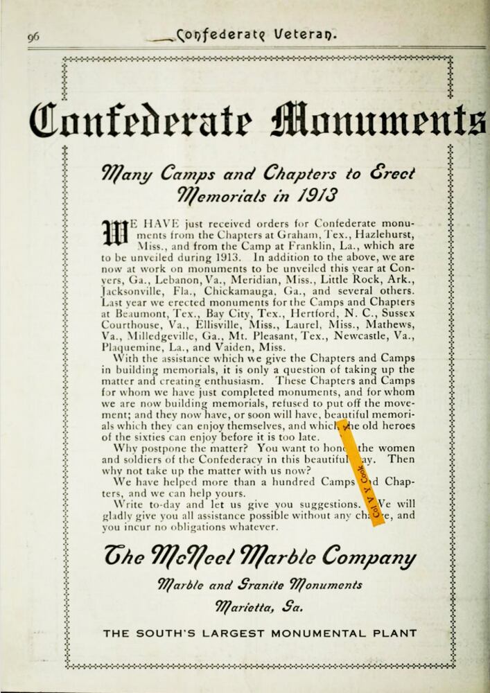 Photos: The legacy of Marietta's McNeel Marble Company