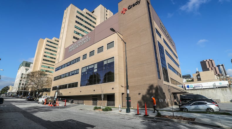 Grady Health System chief executive John Haupert has said the AMC closure is “incredibly tragic” and would increase the strain on the downtown Atlanta hospital, which would be the city’s only Level 1 trauma center capable of treating the most serious injuries. (John Spink / AJC File photo)