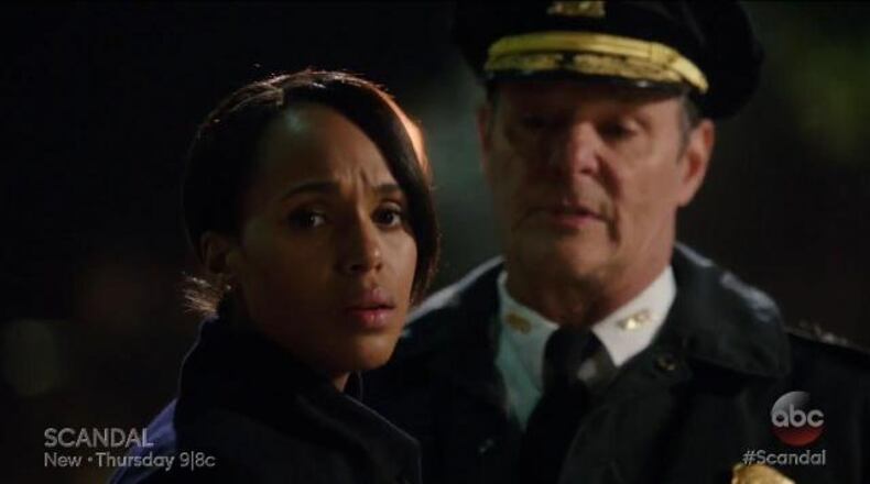 Scandal's Olivia Pope is back at work after being kidnapped and "sold" in a worldwide auction. CREDIT: ABC