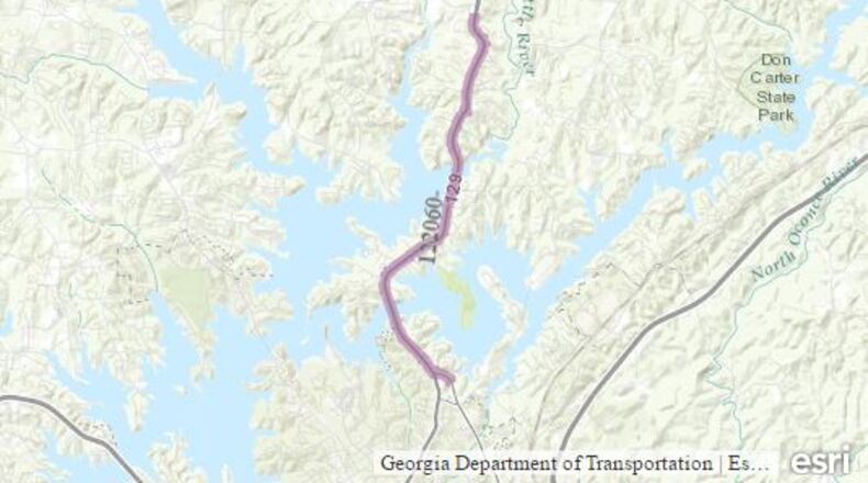 The public is invited to an open house to discuss the Georgia DOT’s proposed project to widen State Route 11/US 129/Cleveland Highway 4 to 7 p.m. Tuesday, May 9, at the North Hall Community Center, 4175 Nopone Road in Gainesville. Courtesy Georgia DOT