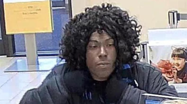 The FBI in North Carolina is searching for a bank robbery suspect known as the "Bad Wig Bandit". In two of the robberies, the man tried unsuccessfully to dress like a woman.