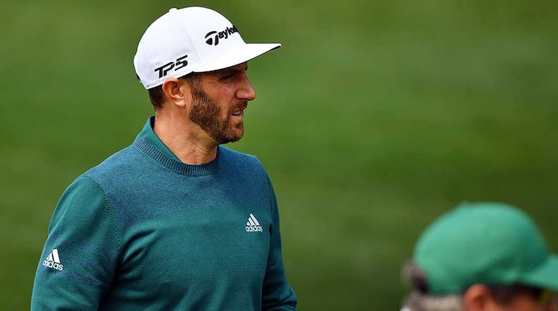 World's No. 1 and pre-Masters favorite Dustin Johnson withdrew from the tournament Thursday.